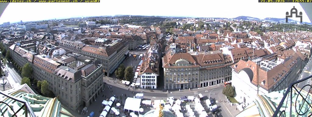 Bern: Bundesplatz - UNESCO- Von Bern