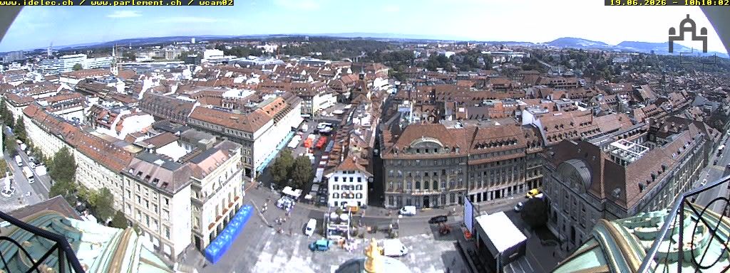 Bern: Bundesplatz - UNESCO- Von Bern