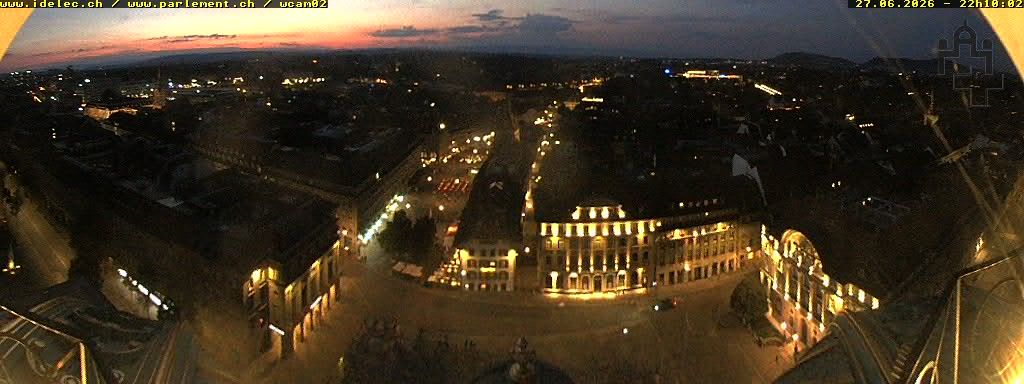 Bern: Bundesplatz - UNESCO- Von Bern