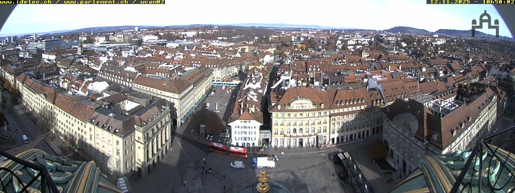 Bern: Bundesplatz - UNESCO- Von Bern