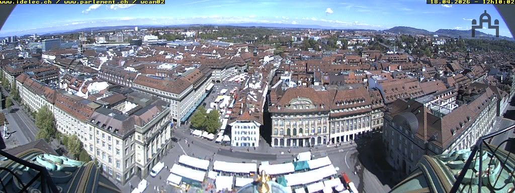 Bern: Bundesplatz - UNESCO- Von Bern