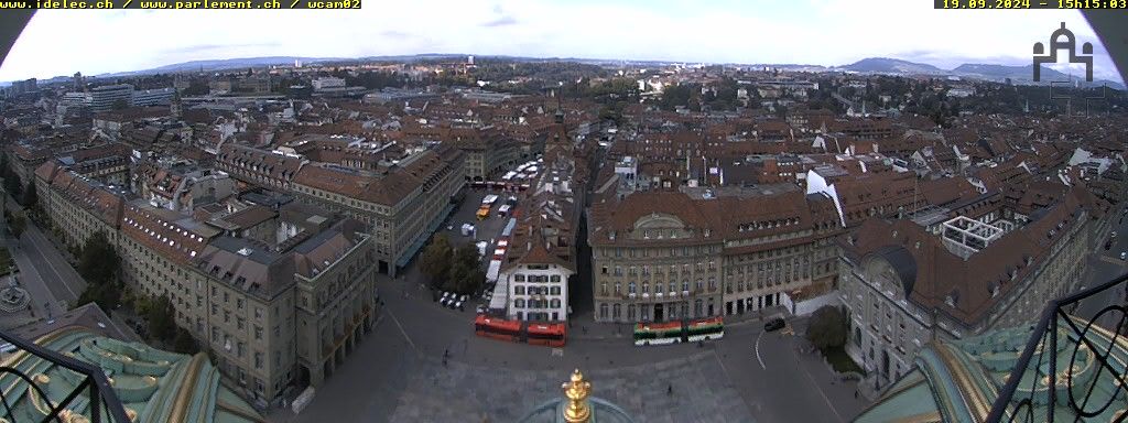 Bern: Bundesplatz - UNESCO- Von Bern