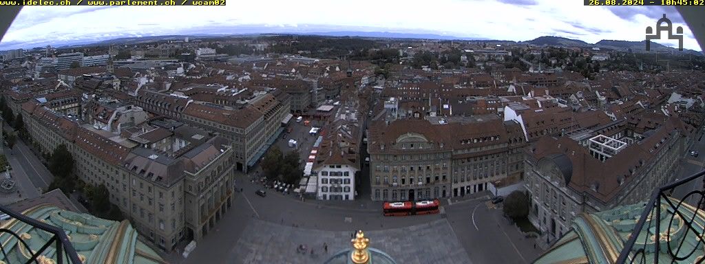 Bern: Bundesplatz - UNESCO- Von Bern