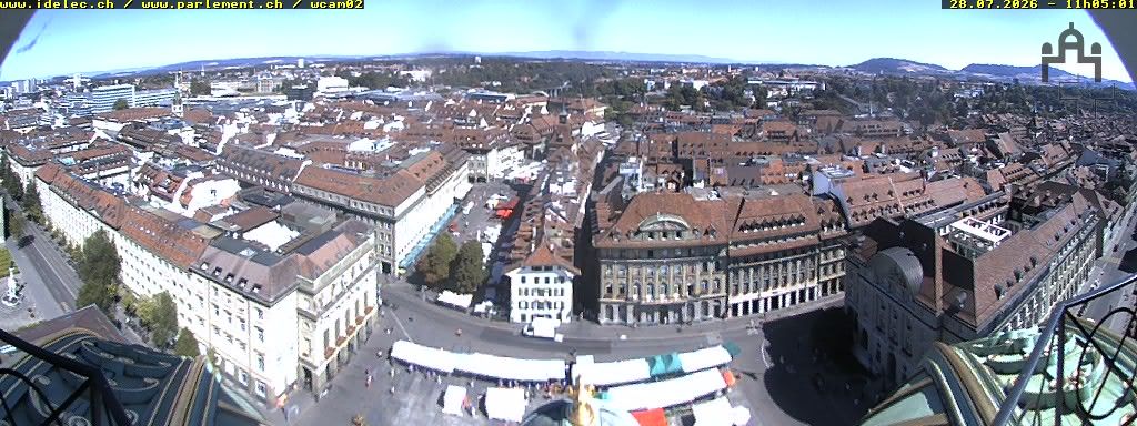 Bern: Bundesplatz - UNESCO- Von Bern