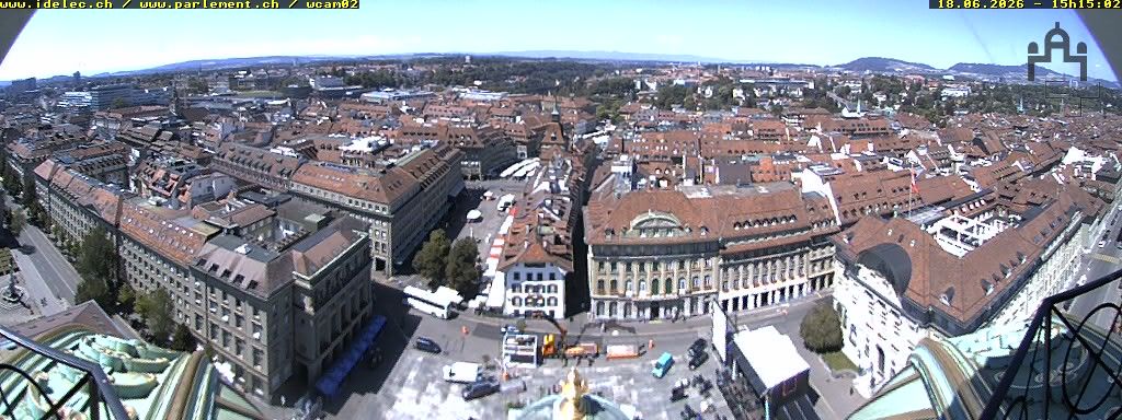 Bern: Bundesplatz - UNESCO- Von Bern