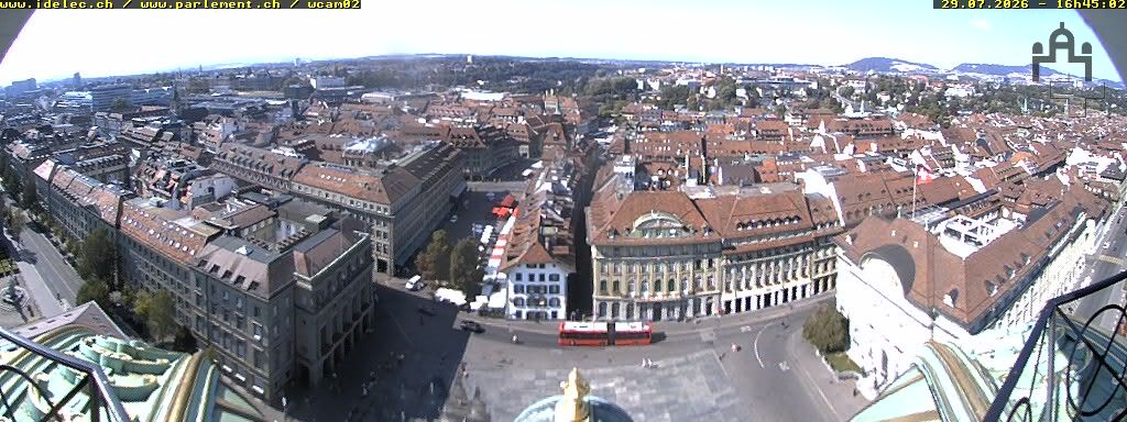 Bern: Bundesplatz - UNESCO- Von Bern