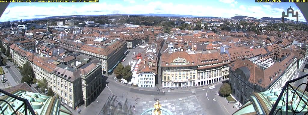 Bern: Bundesplatz - UNESCO- Von Bern