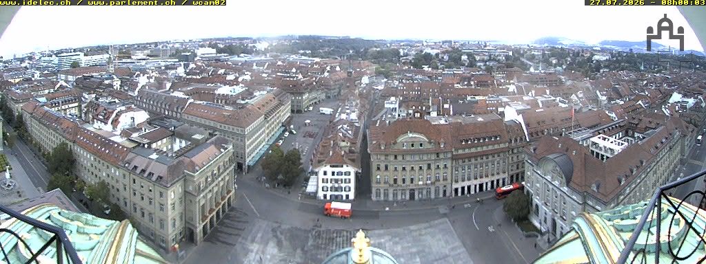 Bern: Bundesplatz - UNESCO- Von Bern