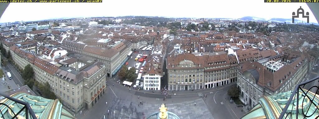 Bern: Bundesplatz - UNESCO- Von Bern