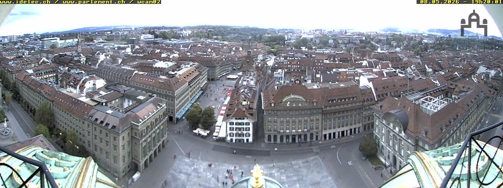 Bern: Bundesplatz - UNESCO- Von Bern