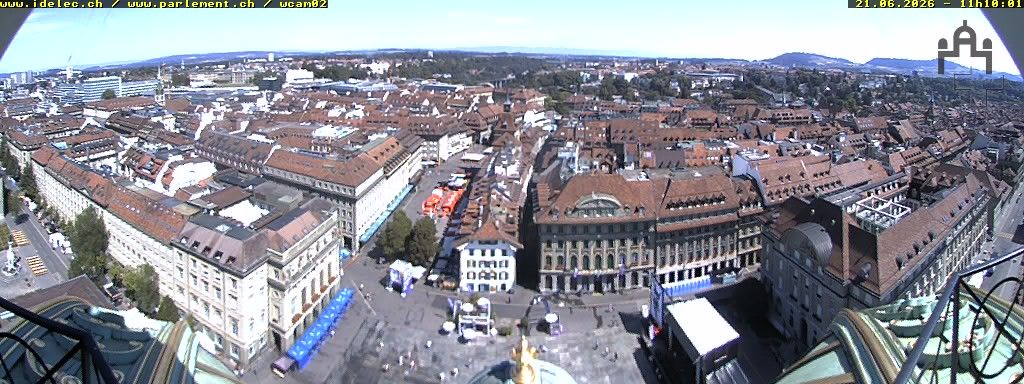 Bern: Bundesplatz - UNESCO- Von Bern