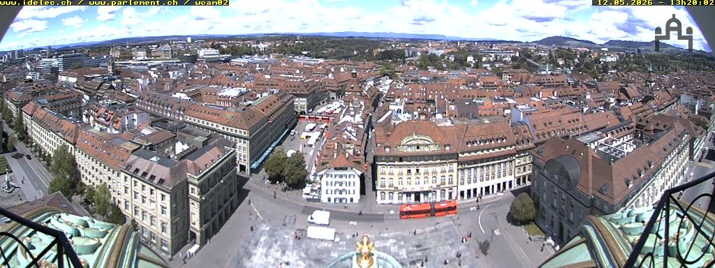 Bern: Bundesplatz - UNESCO- Von Bern