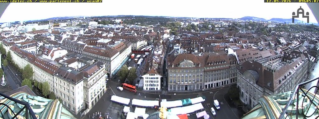 Bern: Bundesplatz - UNESCO- Von Bern