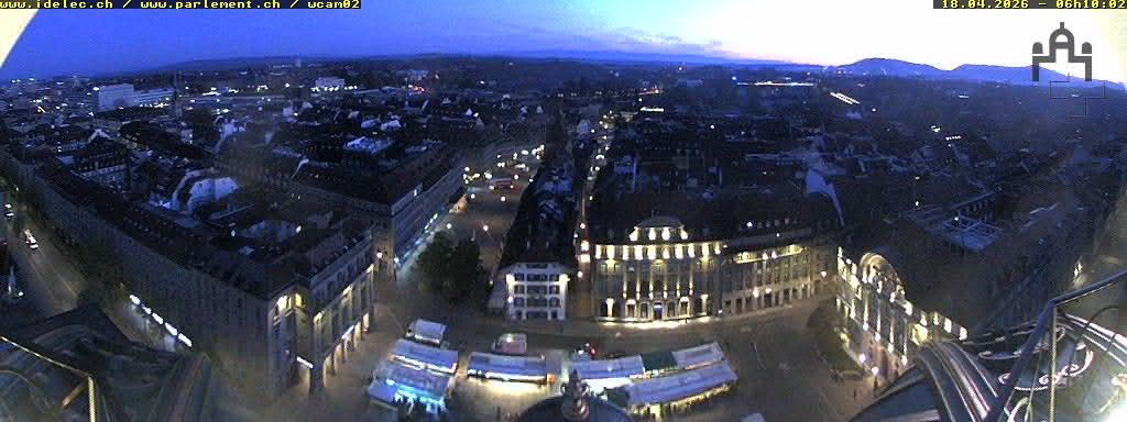 Bern: Bundesplatz - UNESCO- Von Bern