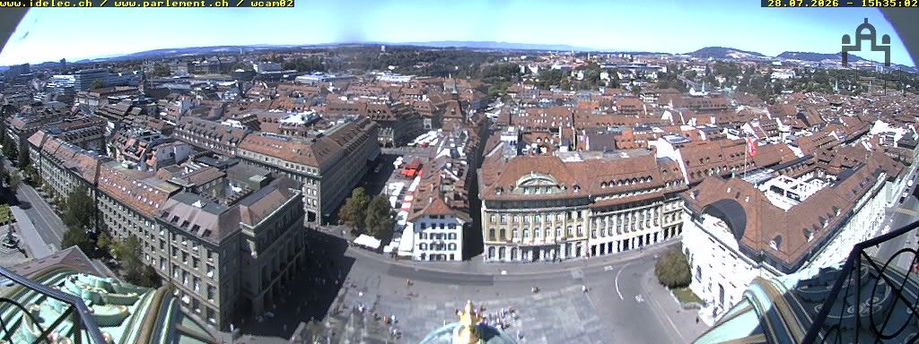 Bern: Bundesplatz - UNESCO- Von Bern