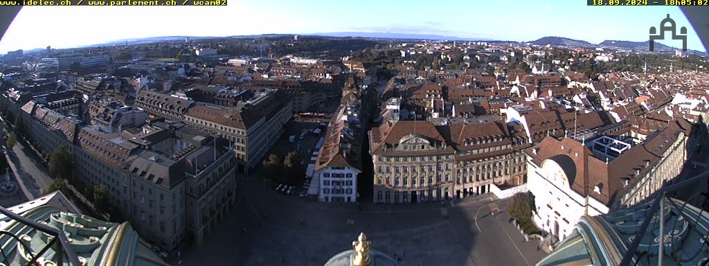 Bern: Bundesplatz - UNESCO- Von Bern