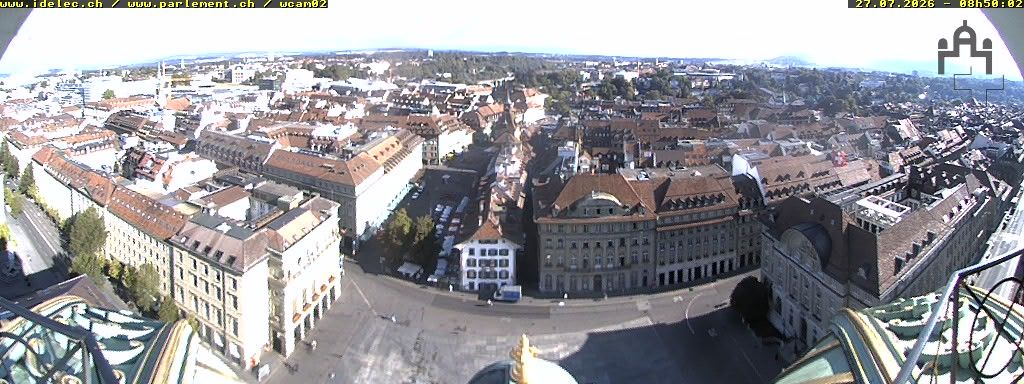 Bern: Bundesplatz - UNESCO- Von Bern