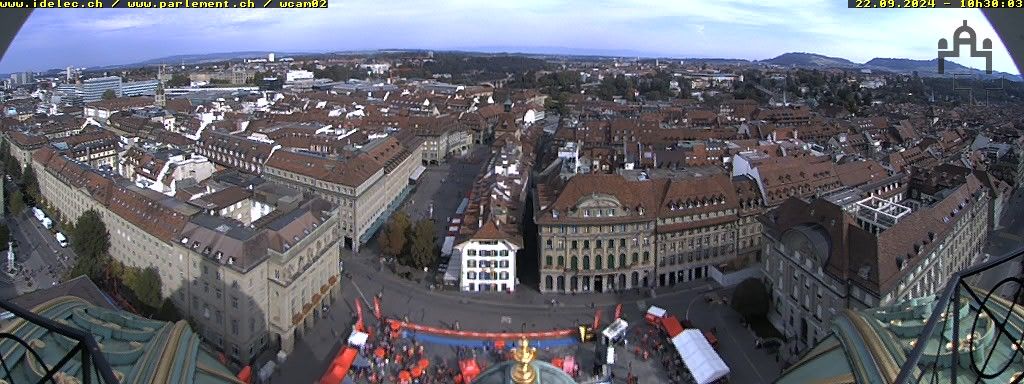 Bern: Bundesplatz - UNESCO- Von Bern