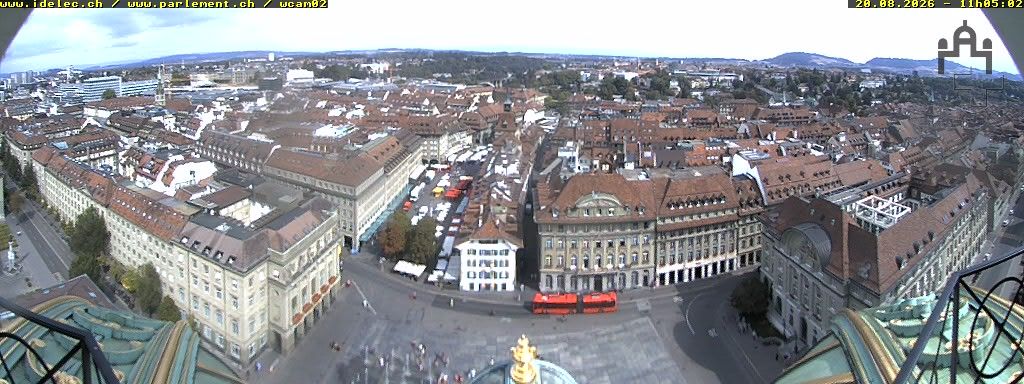 Bern: Bundesplatz - UNESCO- Von Bern