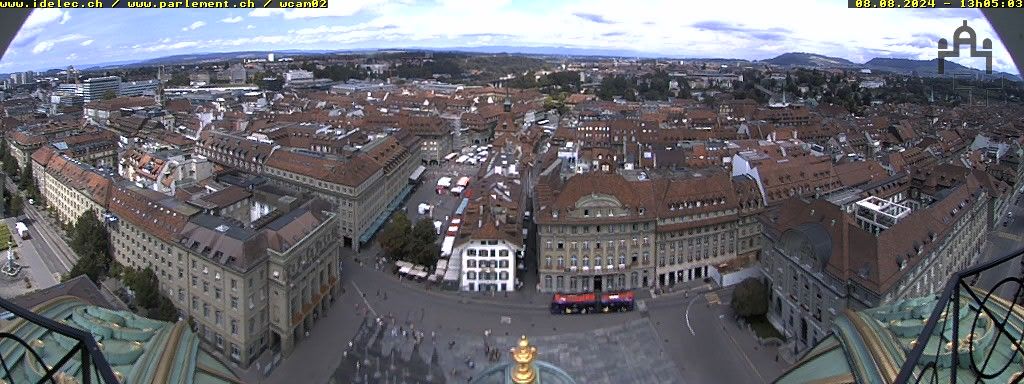 Bern: Bundesplatz - UNESCO- Von Bern