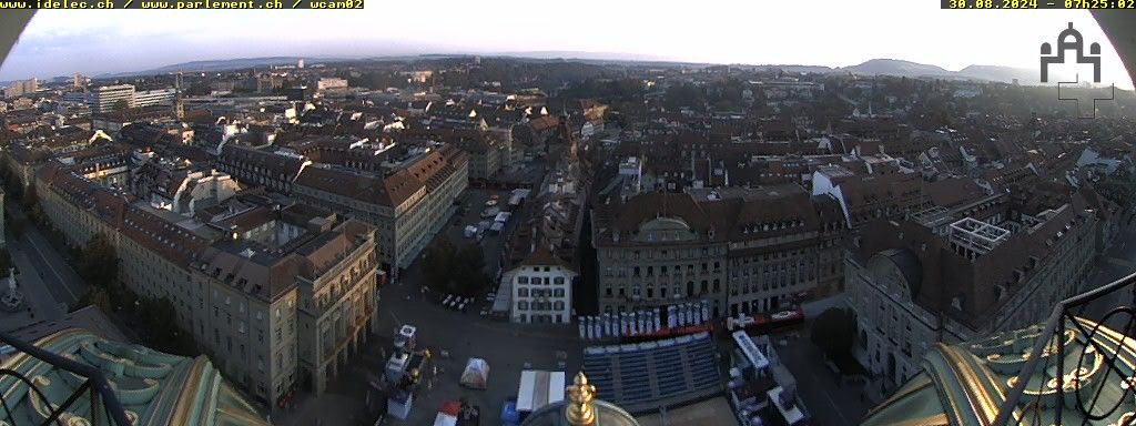 Bern: Bundesplatz - UNESCO- Von Bern