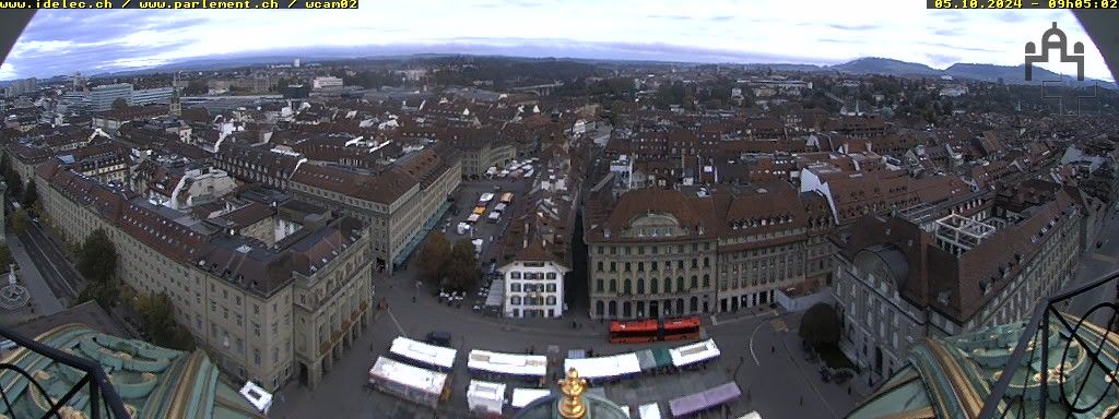 Bern: Bundesplatz - UNESCO- Von Bern