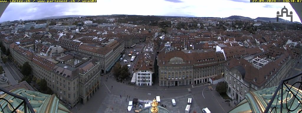 Bern: Bundesplatz - UNESCO- Von Bern