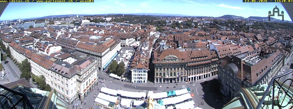 Bern: Bundesplatz - UNESCO- Von Bern