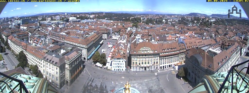 Bern: Bundesplatz - UNESCO- Von Bern