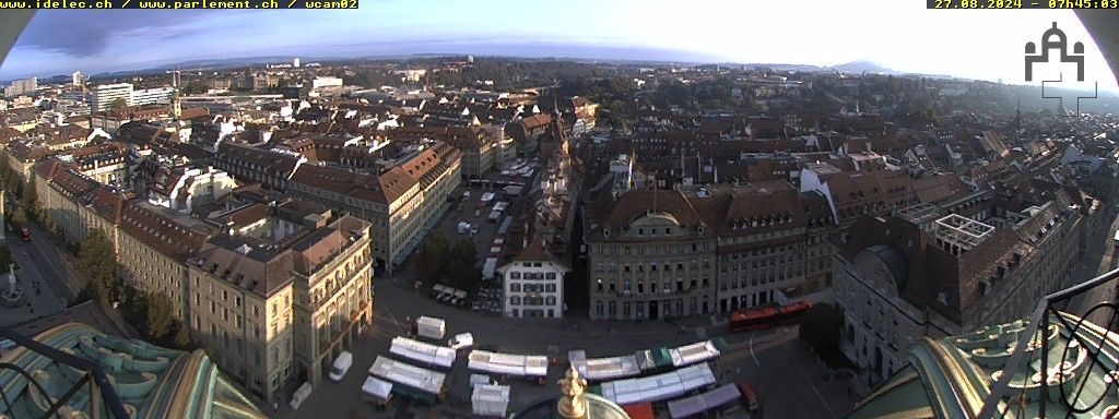 Bern: Bundesplatz - UNESCO- Von Bern