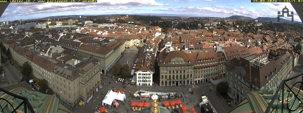 Bern: Bundesplatz - UNESCO- Von Bern