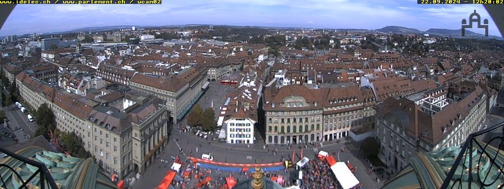 Bern: Bundesplatz - UNESCO- Von Bern