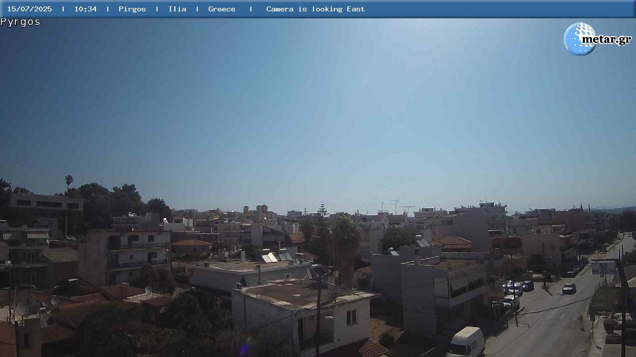 Pýrgos: City, Landscape, Weather Webcam