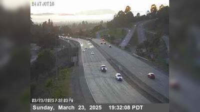 Oakland Traffic: SR-24 & SR-13