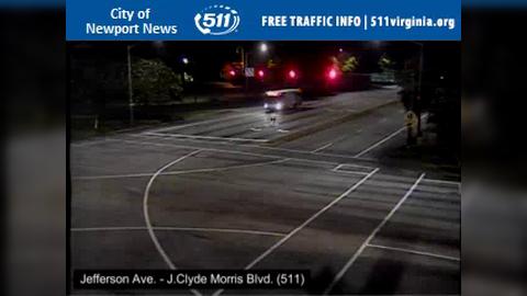 Traffic Cam Deer Park: VA-143 - NN10 - Jefferson Ave @ J Clyde Morris Blvd