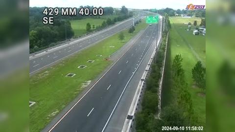 Traffic Cam South Apopka: SR 429 N of Plymouth Sorrento Rd