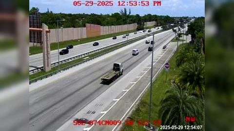 Traffic Cam Kendall: 502) SR-874 at SW 122nd St