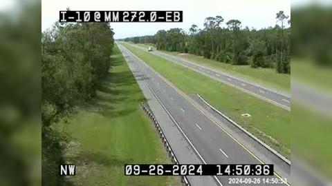 Traffic Cam Falmouth: I-10 @ MM 272.0