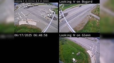 Glenn Hwy & Arctic St Traffic