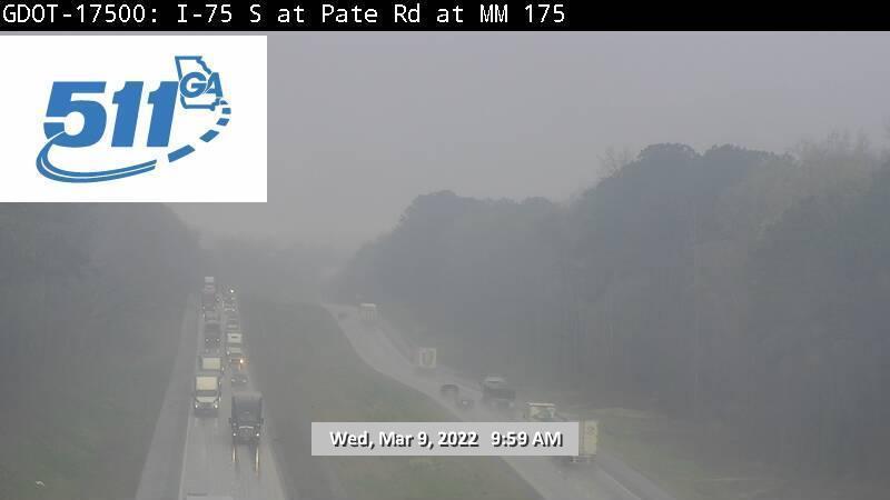 Traffic Cam Bolingbroke: GDOT-CAM-I-75 - 175 SB at Pate Rd