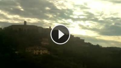 immagine della webcam nei dintorni di Arezzo: webcam Monte Santa Maria Tiberina