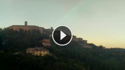 immagine della webcam nei dintorni di Arezzo: webcam Monte Santa Maria Tiberina