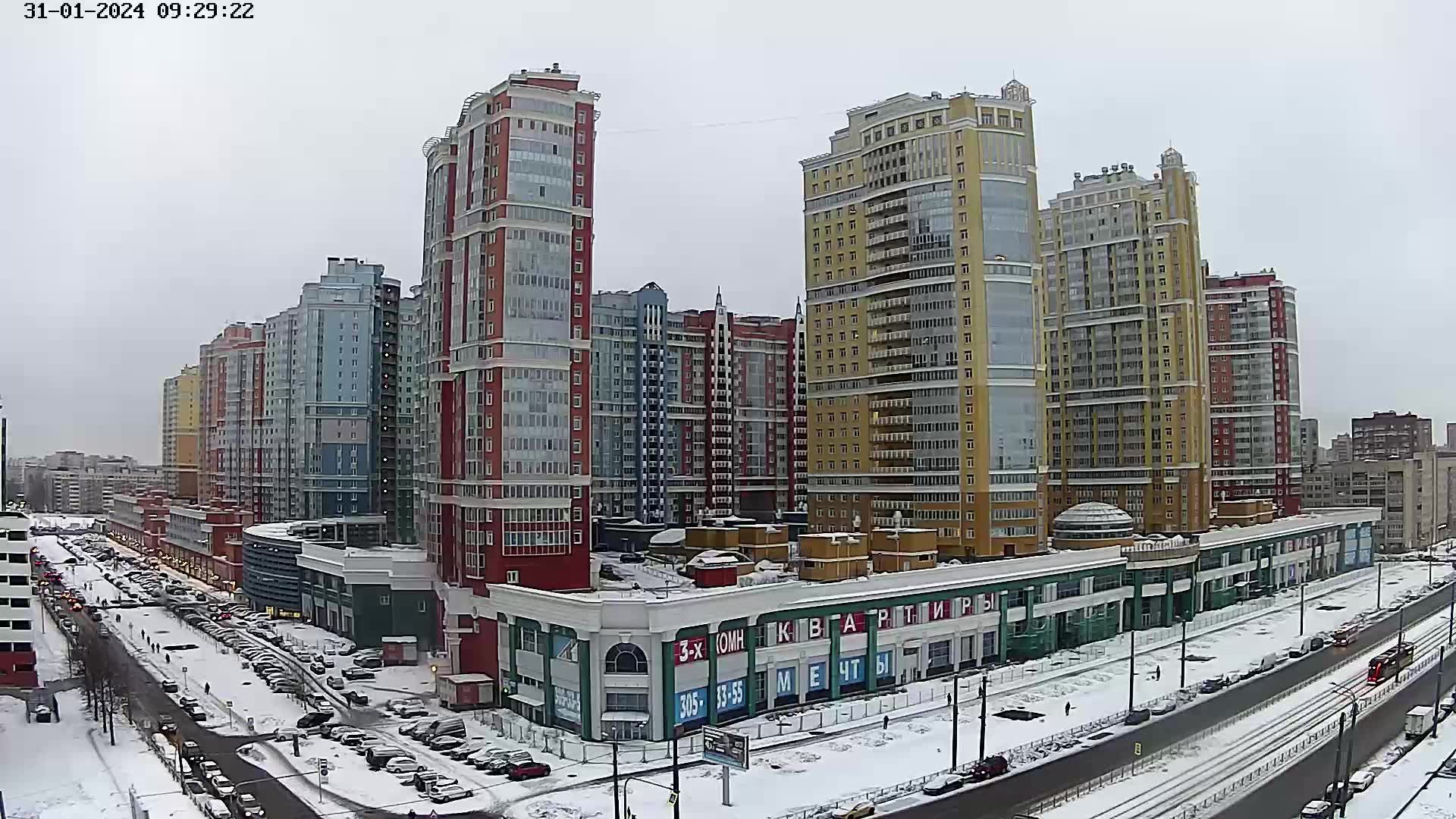 Traffic Cam Saint Petersburg › South-West
