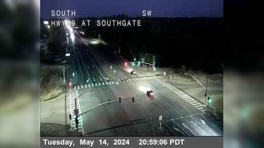 Traffic Cam Chico: Hwy 99 at Southgate