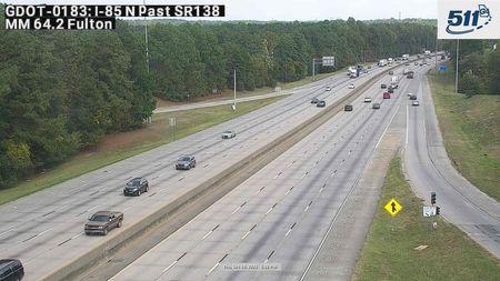 Traffic Cam Union City: GDOT-CAM-183--1