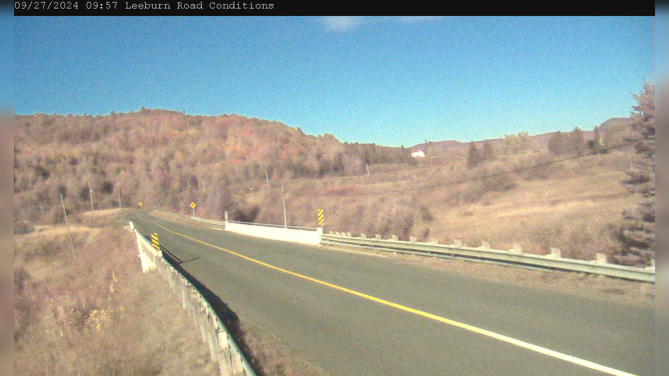 Traffic Cam Unorganized North Algoma: Highway 638 at Centre Line Rd