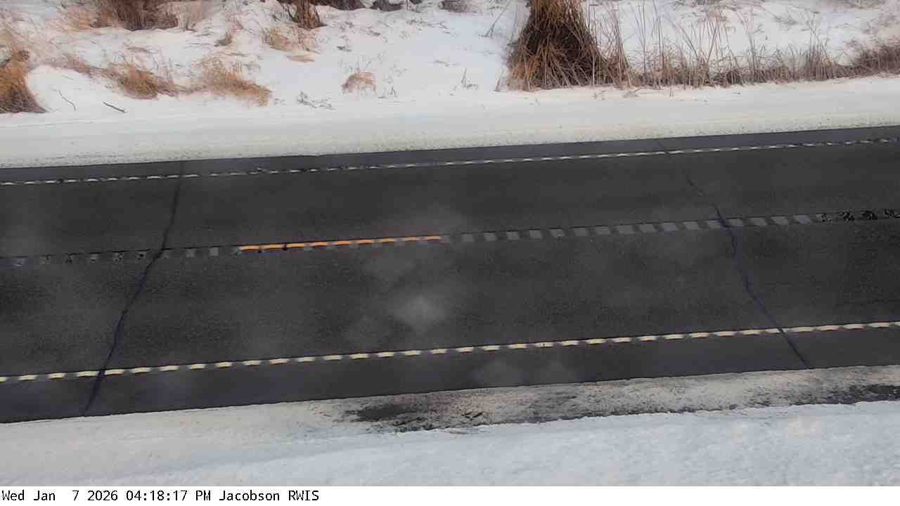 Traffic Cam Jacobson: MN 65: T.H.65 - MP 145): T.H.65 - MP 145) View