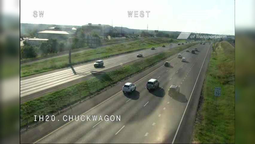 Traffic Cam Willow Park › East: I-20 @ ChuckWagon DMS