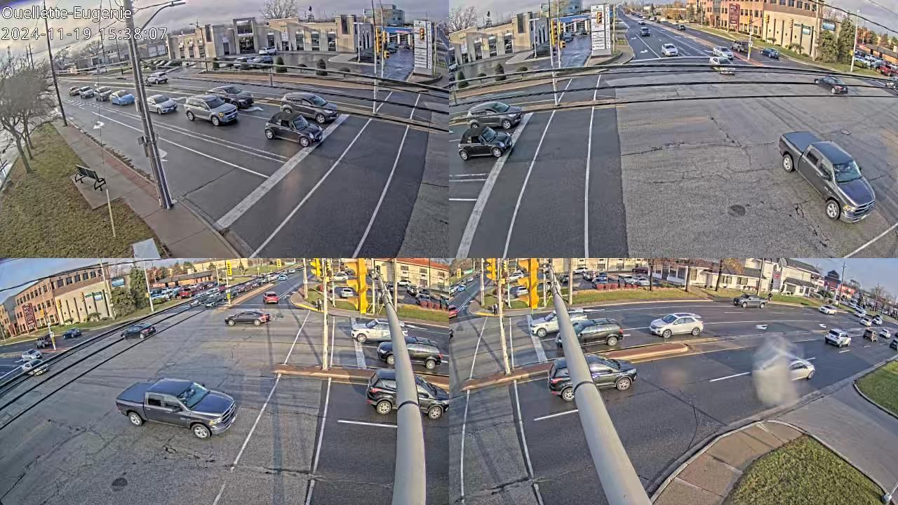 Traffic Cam Windsor: Oulette Ave & Eugenie St