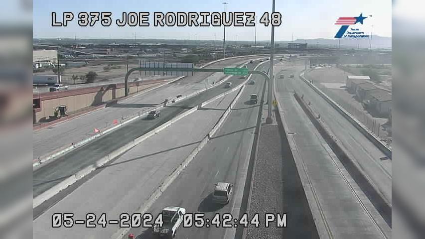 Traffic Cam El Paso › East: LP-375 @ Joe Rodriguez